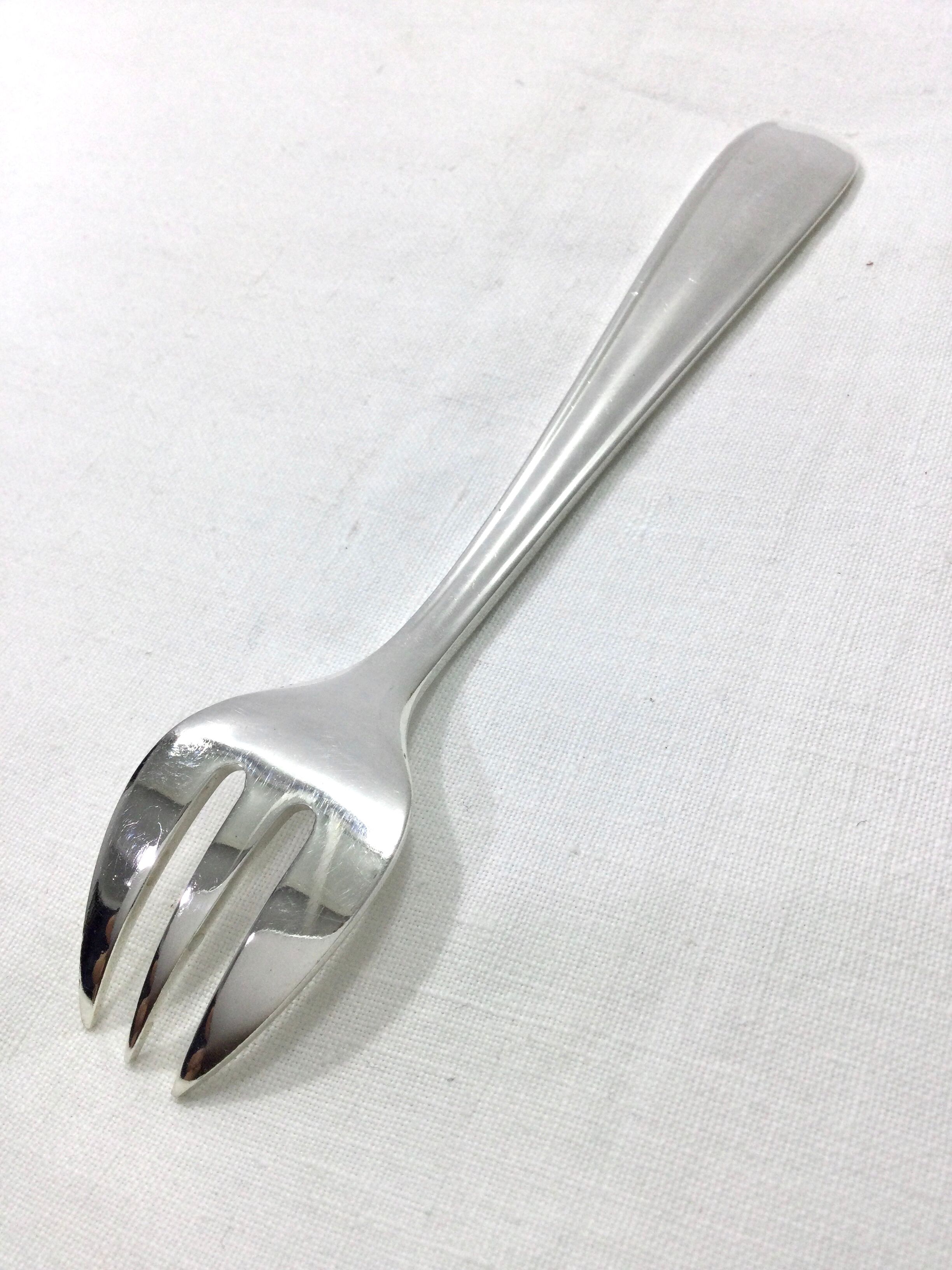 12 dax oyster forks Christofle