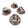 Porcelain cups and under cups