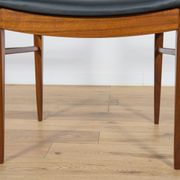Chaises de salle à manger en teck du milieu du siècle, années 1960, ensemble de 6
