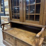 Entrance hall wardrobe in solid oak - 1930s