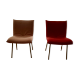 Lot de 2 chaises Cinna, modèle câlin