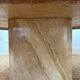 Vintage travertine coffee table