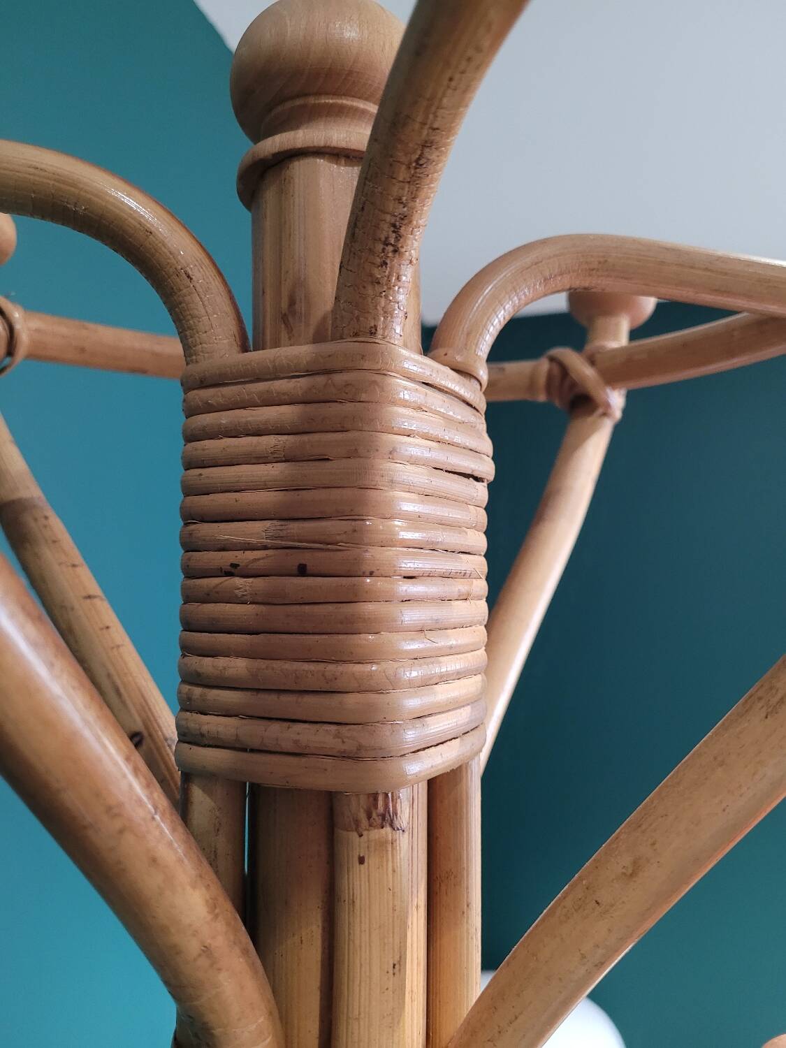 Vintage bamboo coat racks