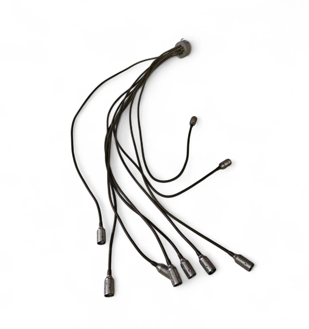 Catellani & Smith / early flexible Turciu 9 hanging lamp by Enzo Catellani / numbered