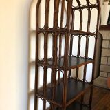 Rattan shelf