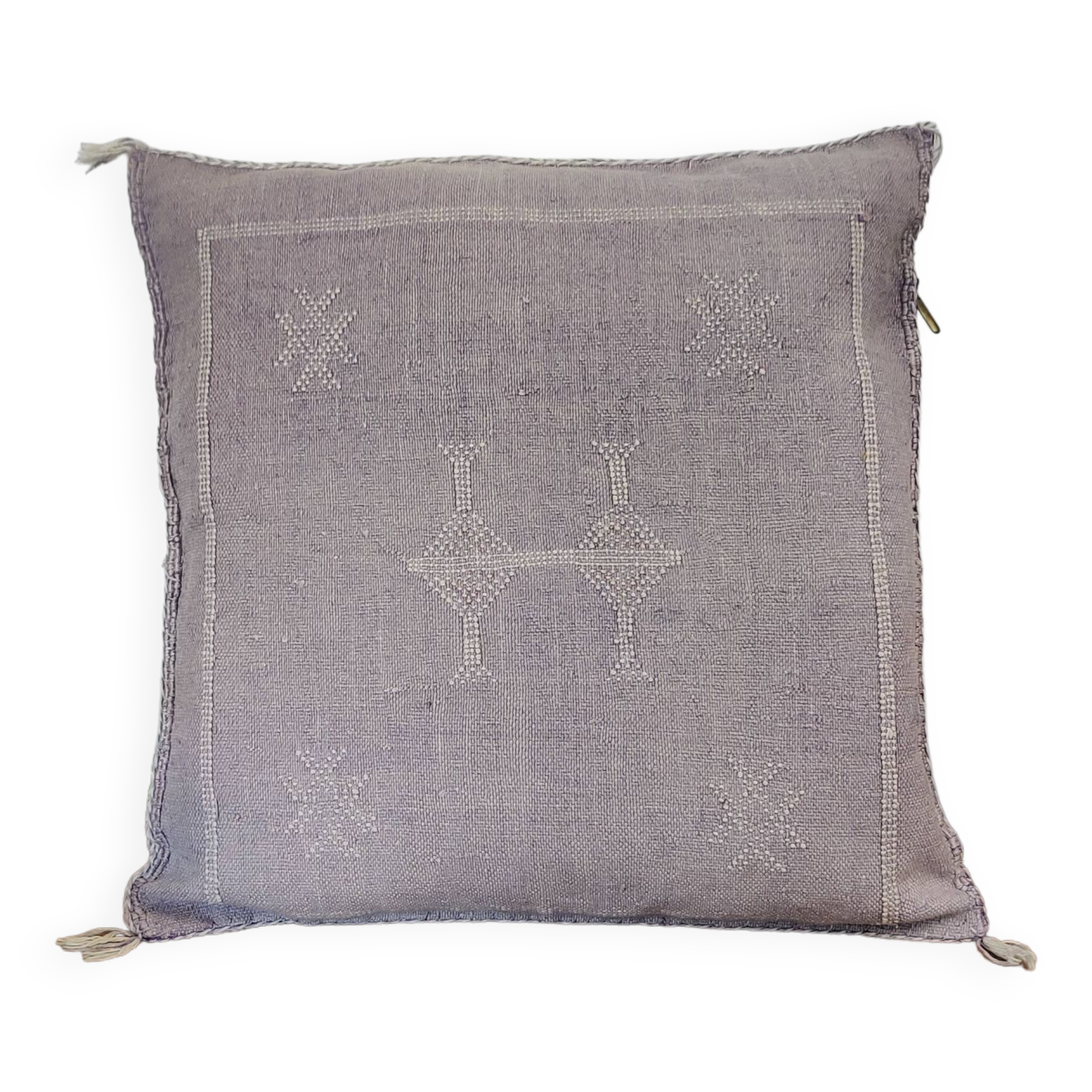 Moroccan Sabra Violet Berber cushion