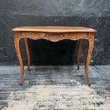 Side table, dining table Louis XV style.