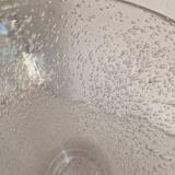 Large bubble glass vase in Biot style