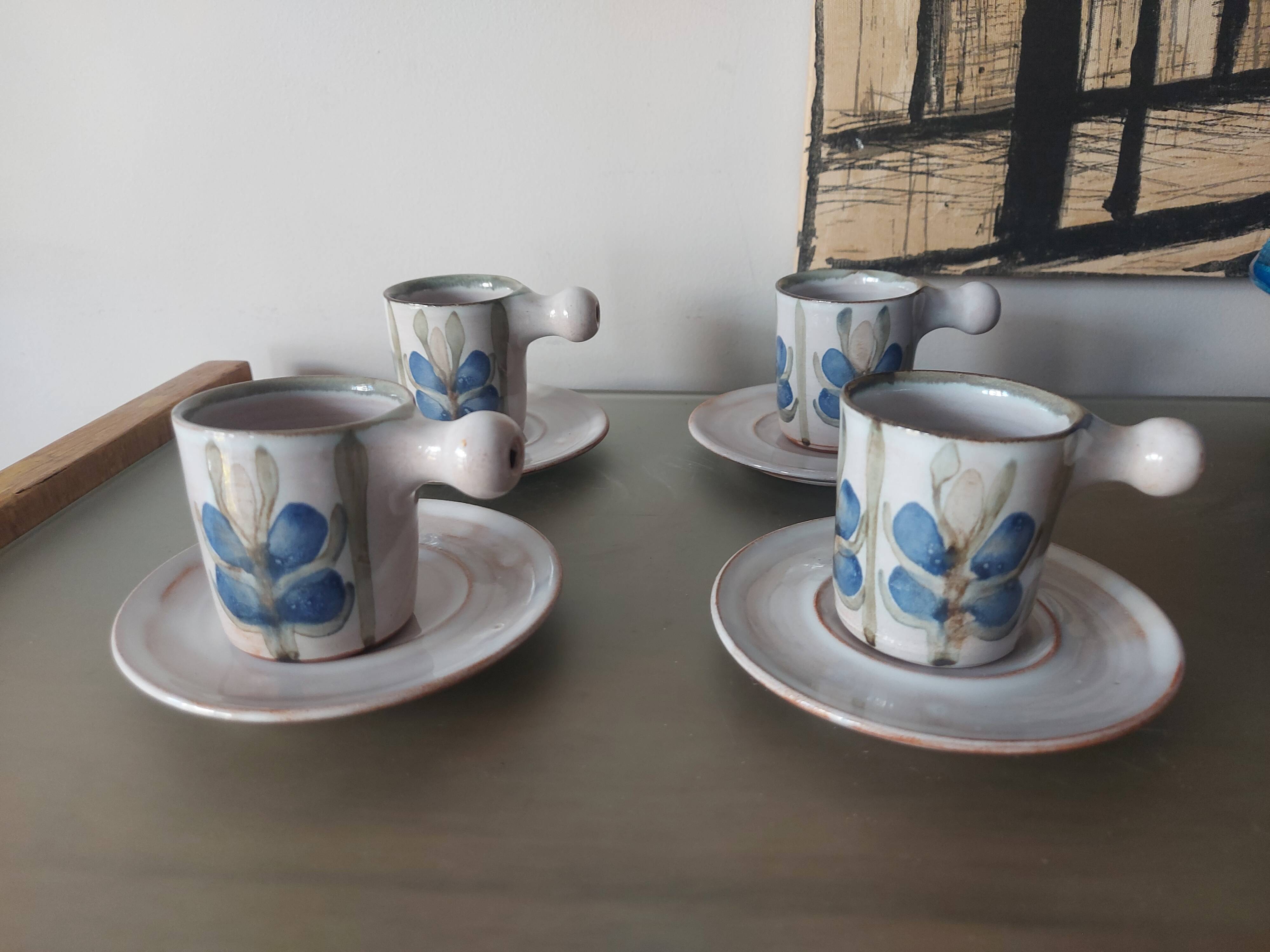 Set de 4 tasses vintages