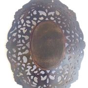 Coupe à fruits en fonte