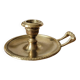 Cellar rat / brass candle holder