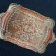 Florentine tray in vintage carved wood
