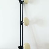 Iron wall coat rack