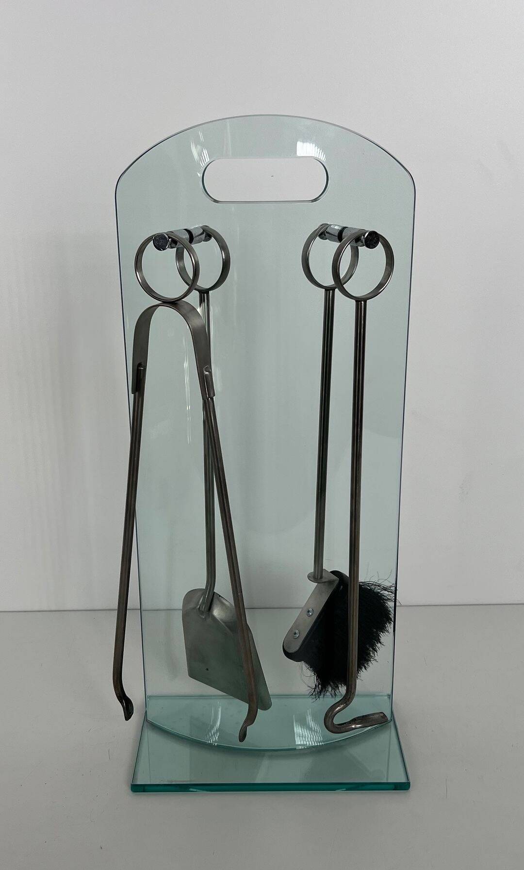 Fire Design Necessity with Tempered Glass and Chrome Tools