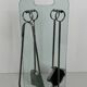 Fire Design Necessity with Tempered Glass and Chrome Tools