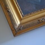 Portrait of Madame de Pompadour as Diana after Nattier painting HST