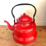 Vintage enamelled kettle