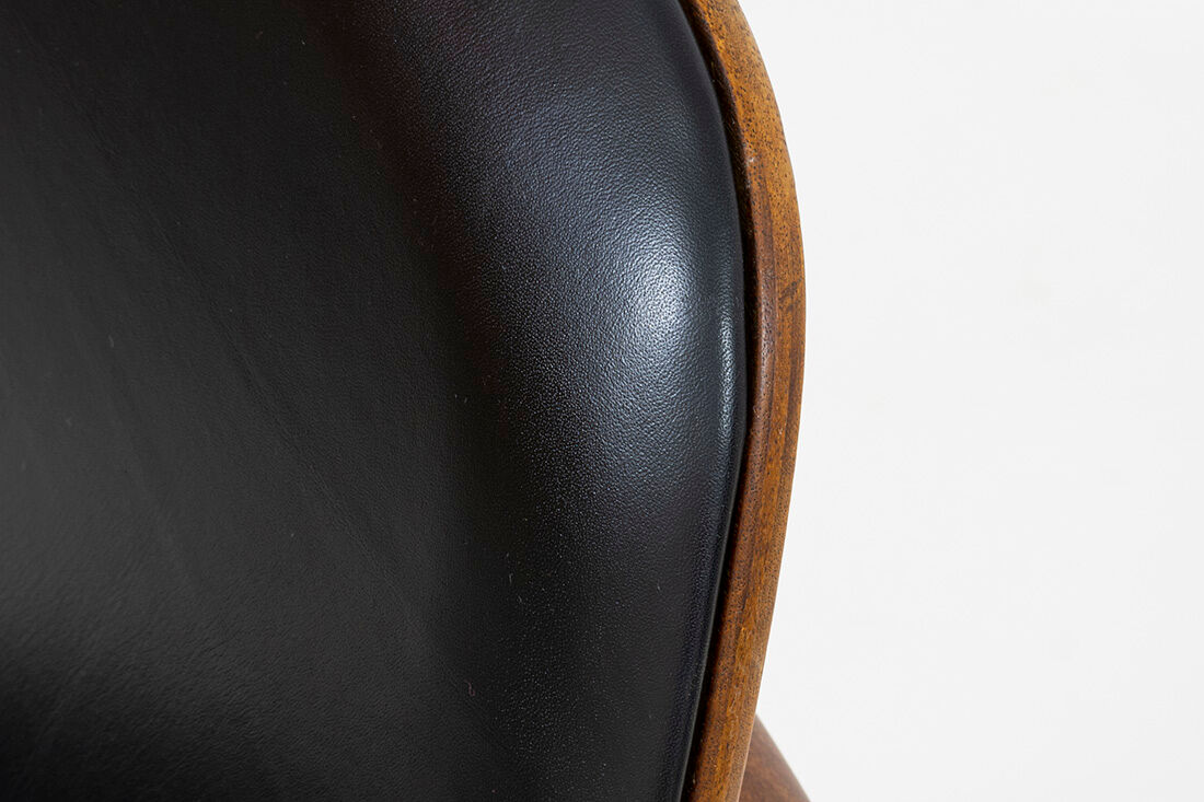Danish teak chair designed by Arne Hovmand-Olsen for Jutex
