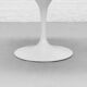 Extendable custom Knoll Tulip Dining Table, 1980
