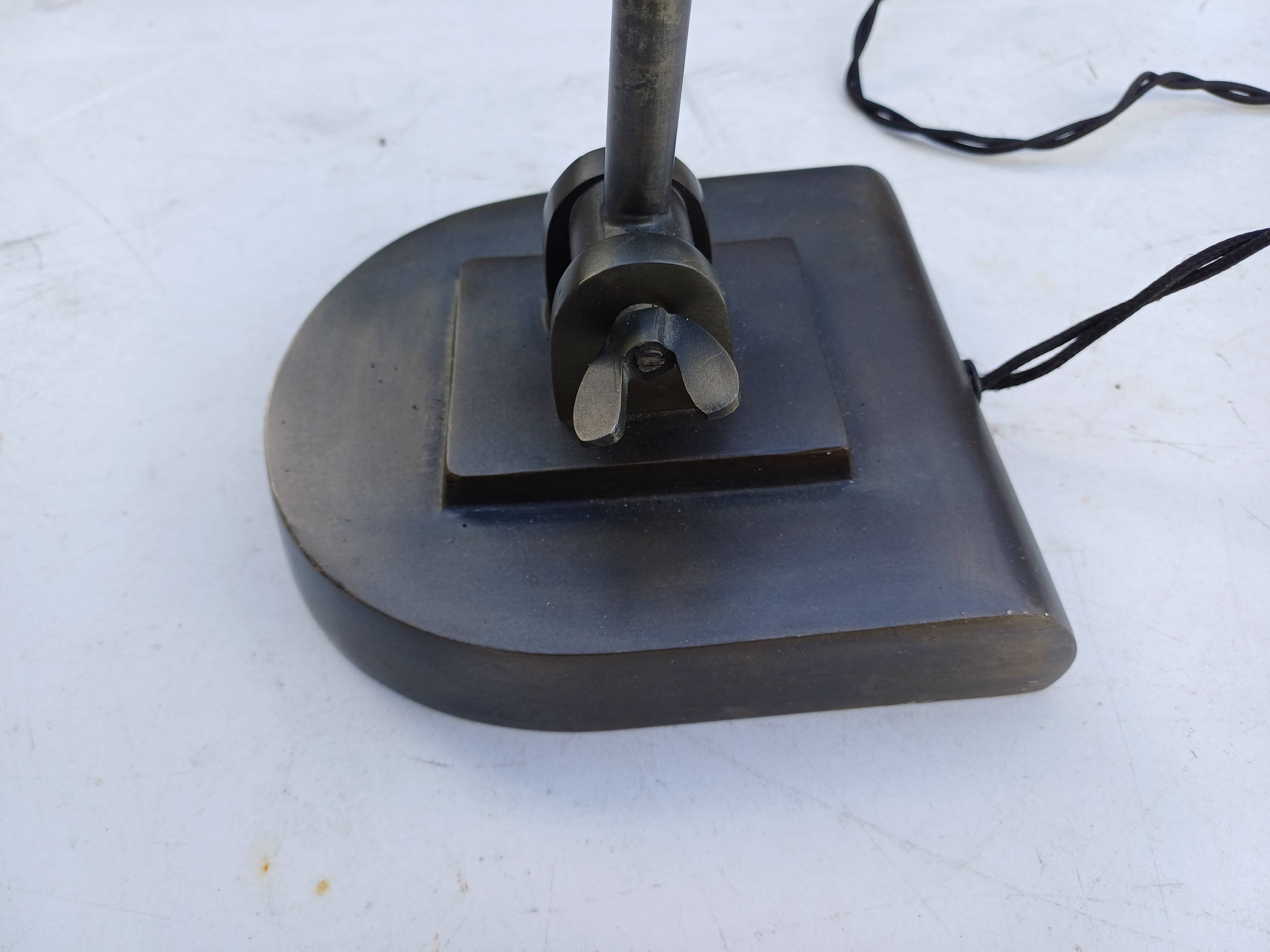 Industrial metal lamp, 2 arms