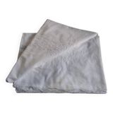 Old embroidered tablecloth 245x160cm