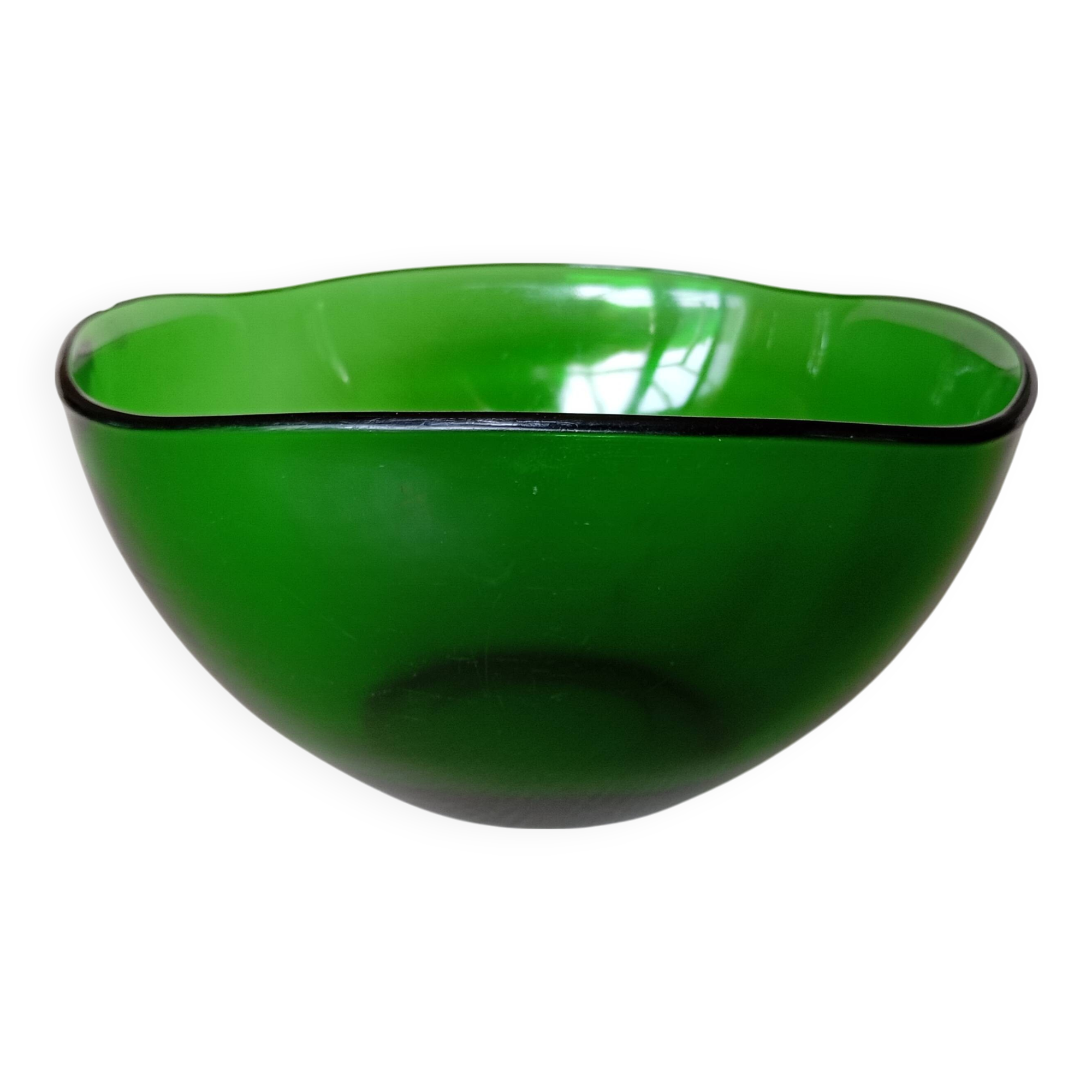 Vereco forest green salad bowl