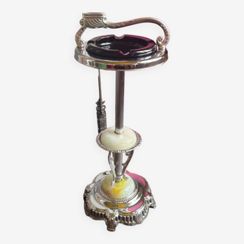 Cendrier pied fumeur Art Deco