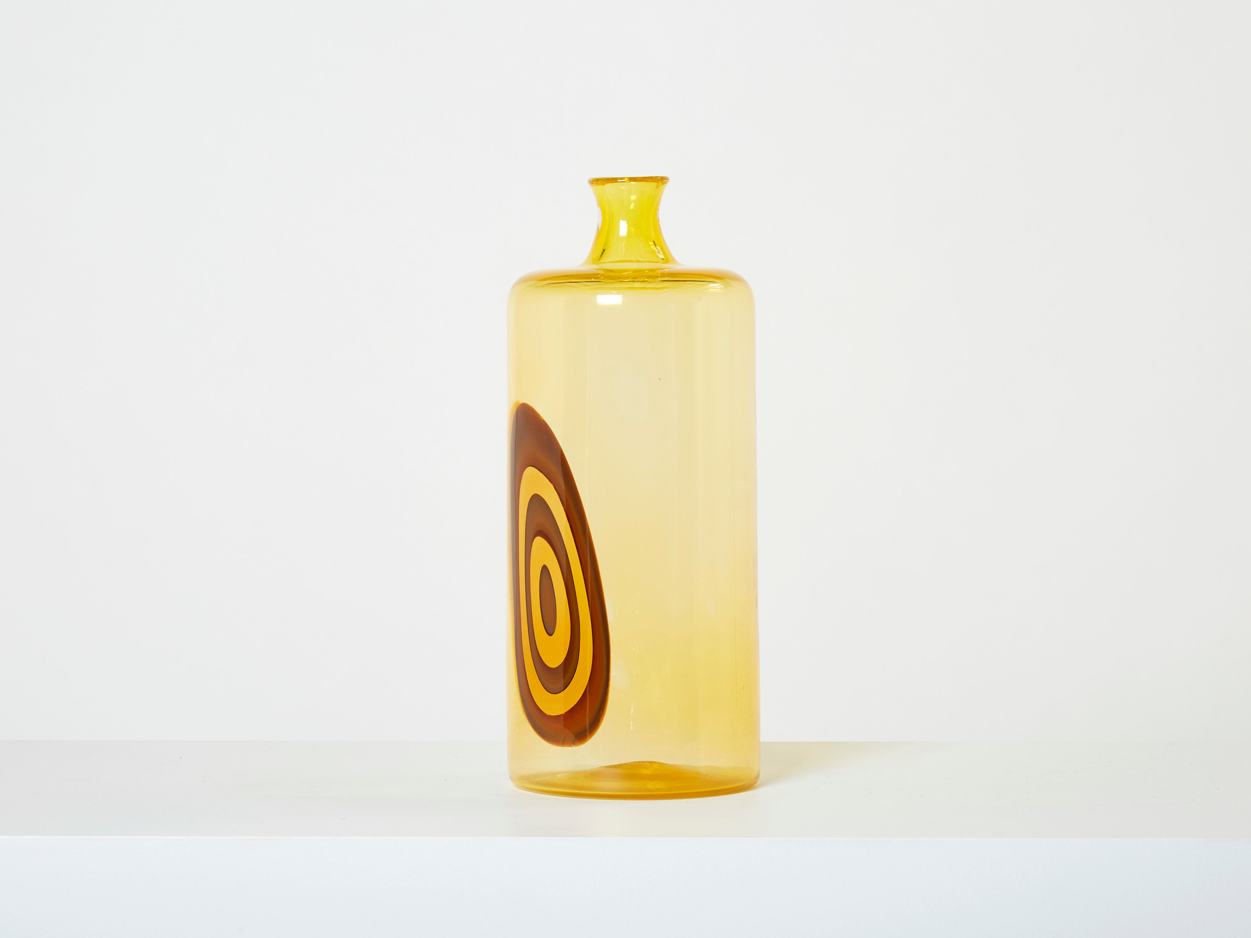 Gianmaria Potenza Murano glass vase for La Murrina 1968