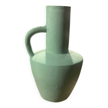 Green vase