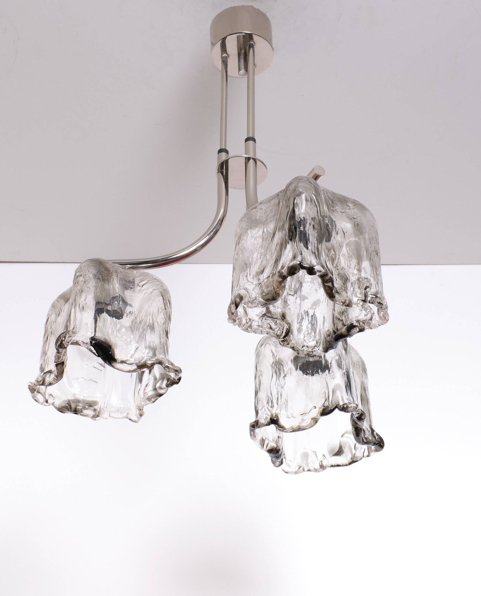 Lustre en verre de Murano années 1970