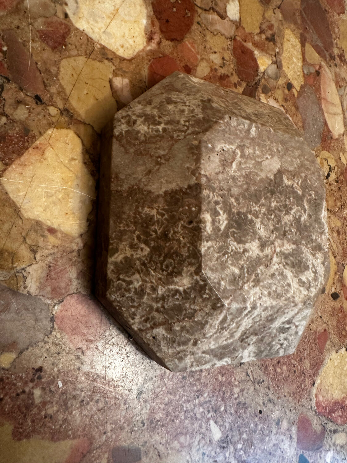 Ashtray, marble catch-all.