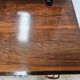 Exclusive 1940s Art Decò sideboard in walnut burl with mirror