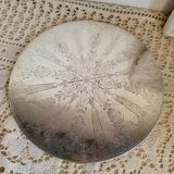 Silver-plated metal trivet EPB made in Sweden