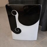 Ceramic stool by Darré for Monoprix