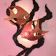Decorative and luminous wall light from the 60s