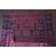 Couloir en laine turc Oushak vintage fait main 122x355