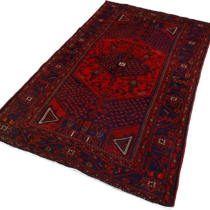 Persian carpet Hamadan 207x130 cm