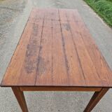 Solid farm table 1m70