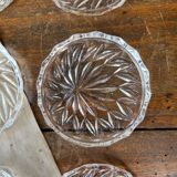 6 coasters with holder