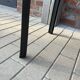 4 black Cassina Cab chairs by Mario Bellini