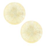 Pair of Mid-Century Art Deco Geometric Glass Wall Lights - Limburg, 1970s