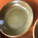 4 Assiettes creuses Grès de Brenne