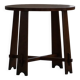 Modern Danish, side table / sculptural console in oak, 1940s