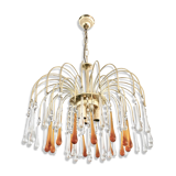 Murano glass drops hanging lamp