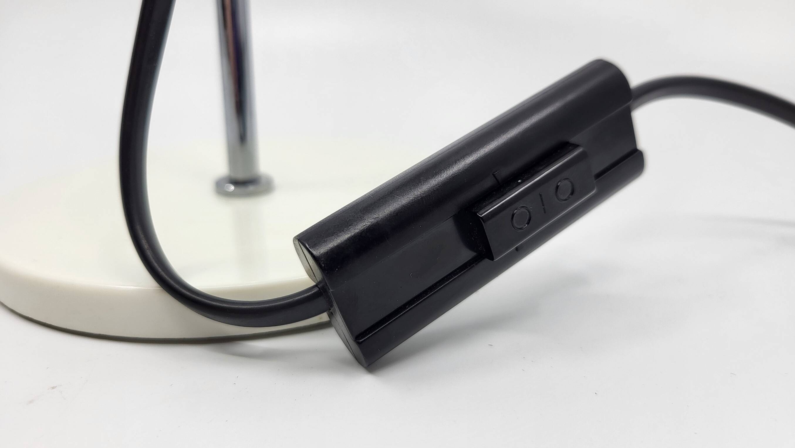 Adjustable table lamp signed white CGM 1970/80 Space Age, Mid Century, Vintage