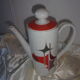 Porcelain coffee maker 70 years