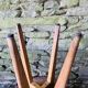 Ensemble de 4 tabourets vintage des années 60