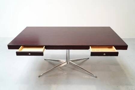 Florence Knoll, 1960s Executive Desk Model 2485