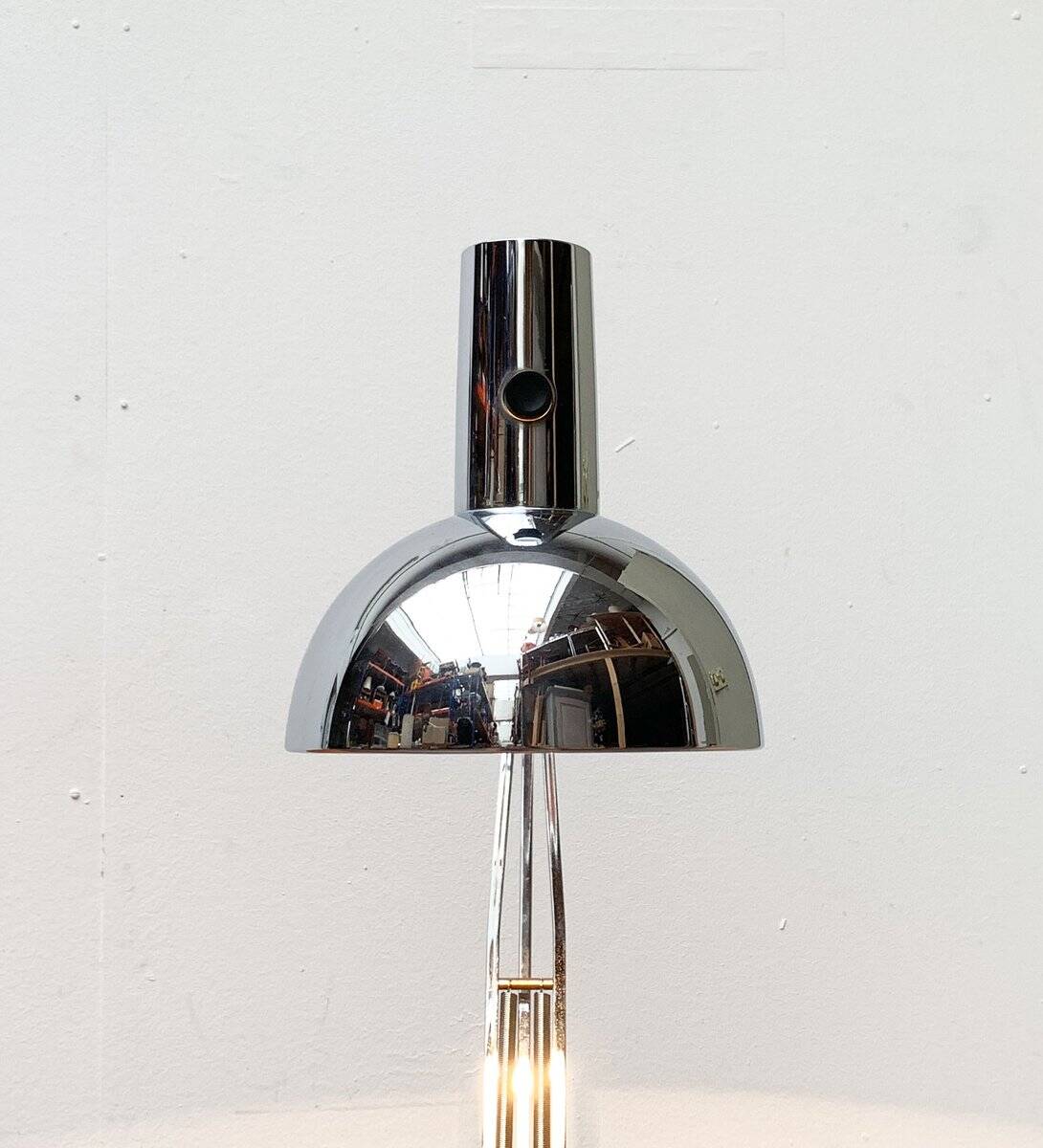 Louis Poulsen Chrome IT Desk Lamp, 1970s