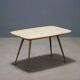 Vintage coffee table in onyx and brass, design, Italy, 1950s-1960s